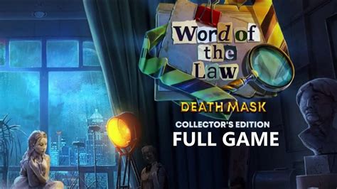Word of The Law: Death Mask Collector's Edition FULL Game .